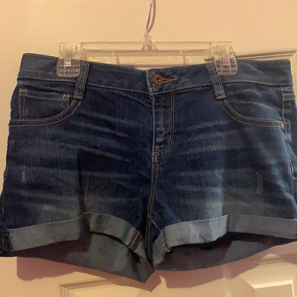 Denim shorts
